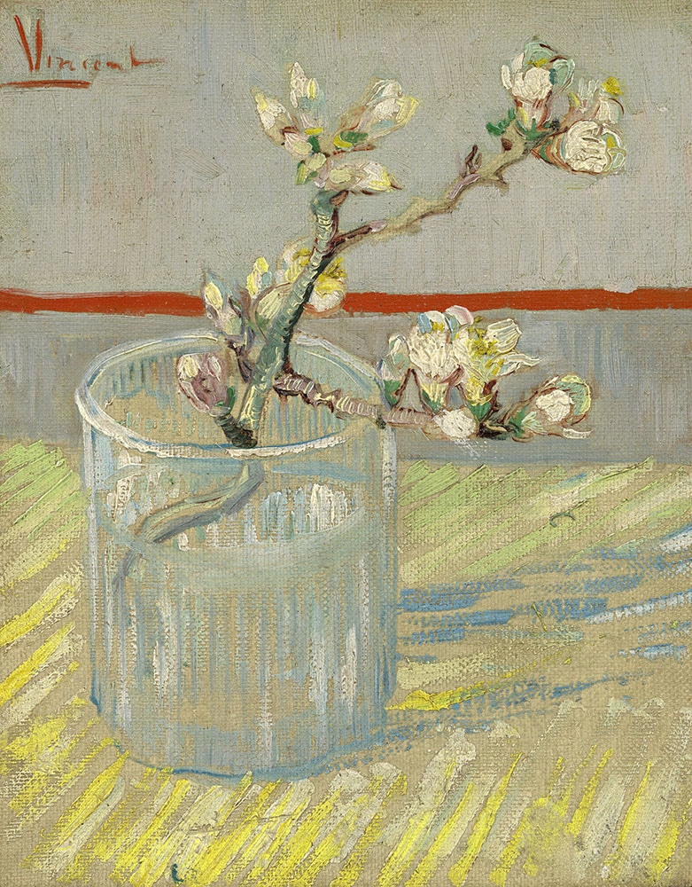 Muurmeesters Gogh Vincent Van Blossoming Almond Branch