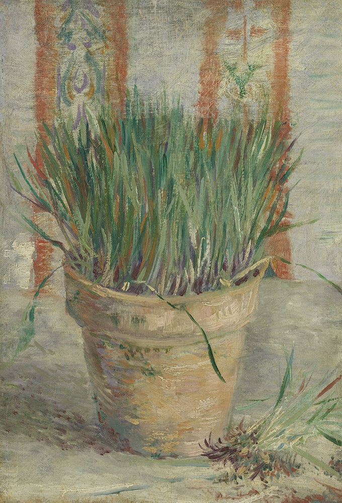 Muurmeesters Gogh Vincent Van Flowerpot With Chives