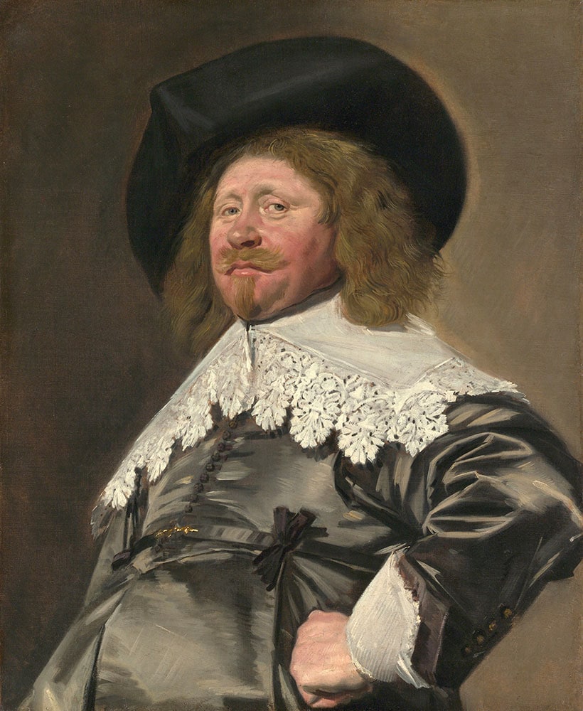 Muurmeesters Hals Frans Portrait Of A Man