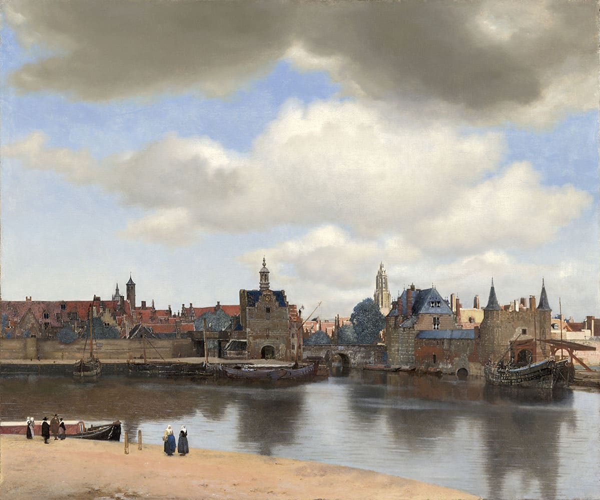 Vermeer Johannes View of Delft