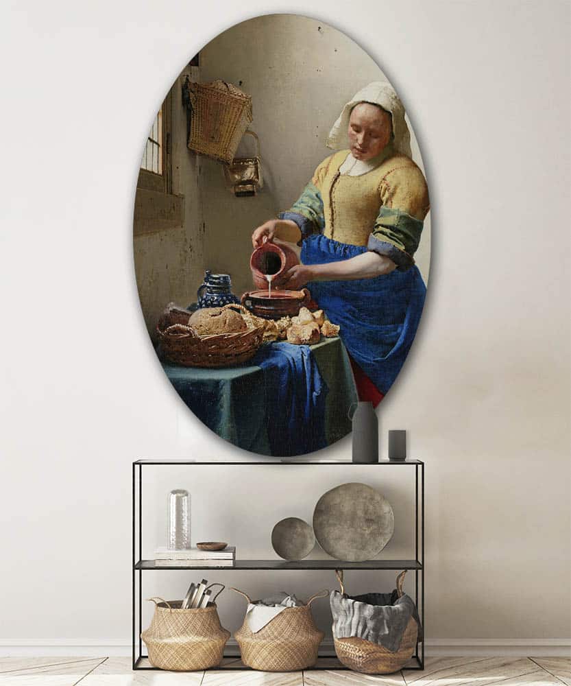 Trp Post Container Data Trp Post Id 36961 Vermeer's Milkmaid 8211 Oval Trp Post Container