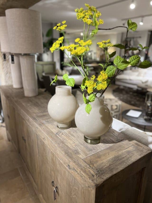 Landelijk Dressoir Oud Blank Hout