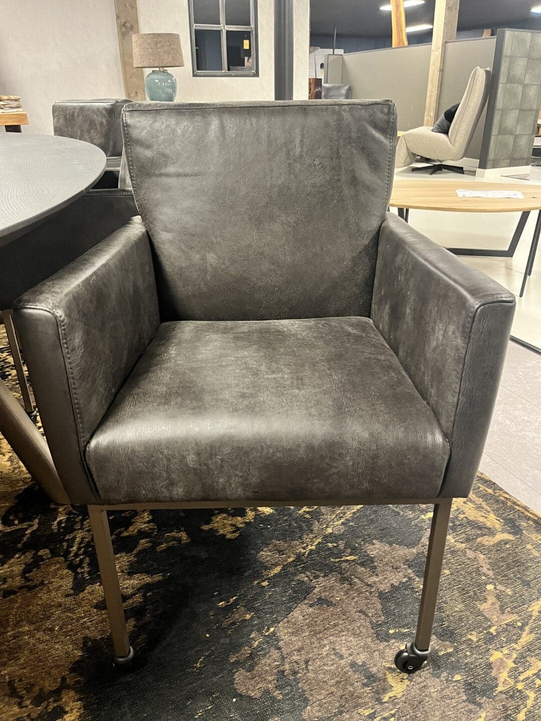 Luxe eetkamer fauteuil Levi