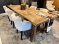 Luxe landelijke set met oud Eiken kloostertafel