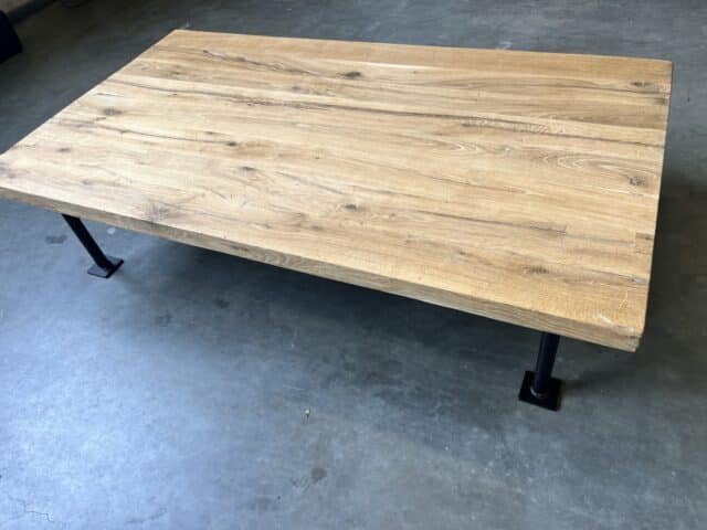 Grote Oud Eiken Salontafel