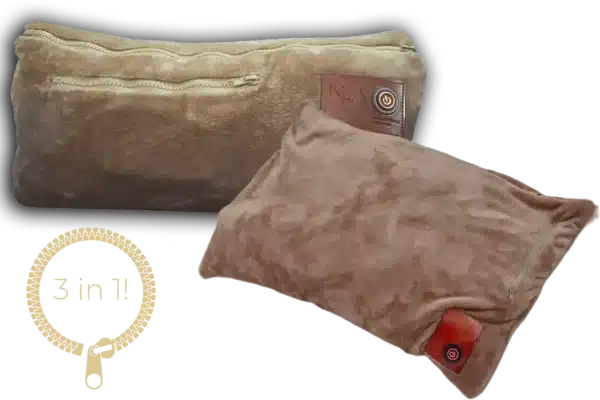 Draadloze Handwarmers Zitkussen Nekkussen Nikki Amsterdam The Wrap Taupe Warme Kruik 1 600x400 1