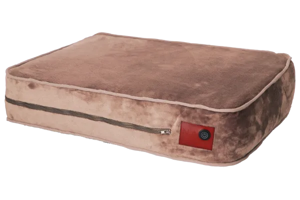 Elektrische Warmte Kussen Infrarood Elementen The Pets Pillow Nikki Amsterdam Taupe Large 600x400 1