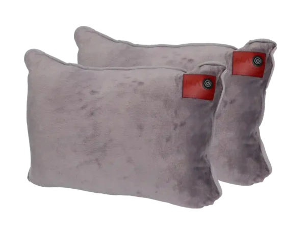 Elektrische Warmte Kussens Met Korting Verwarmingselementen Teddy Fleece Pillow Duo Grey Nikki Amsterdam 600x454 1