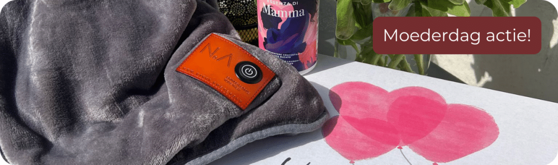 Muttertagsaktion Nikki Amsterdam Wärmedecke Geschenkpaket