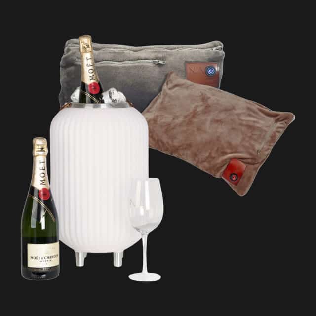 combi-pakket-korting-wijnkoeler-met-speaker-draadloos-warmtekussen-nekkussen-shouderkussen-the-wrap-lampion-s-nikki-amsterdam-combideals