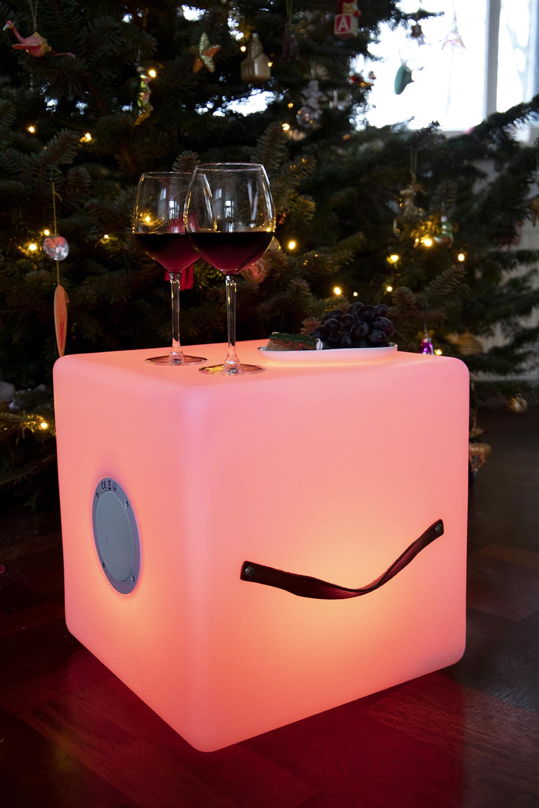 Wireless Led Lautsprecher Beistelltisch Bluetooth Lautsprecher Nikki Amsterdam The Cube