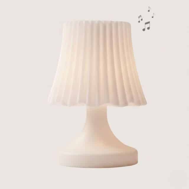 tafellampje inclusief bluetooth speaker met multicolor LED verlichting