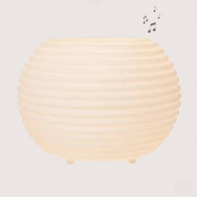 Nikki Amsterdam Garden Lights Pouf Beistelltisch Lautsprecher Musik