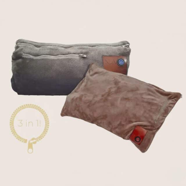 Coussin chauffant 3 fonctions Chauffe-mains Coussin de siège Infrarouge Sans fil Nikki Amsterdam