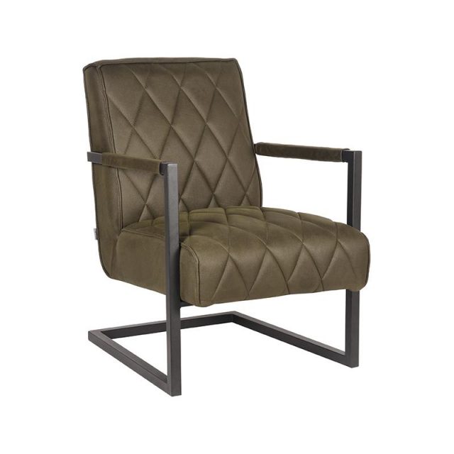Label51 8211 Fauteuil Denmark 8211 Microvezel 8211 Army