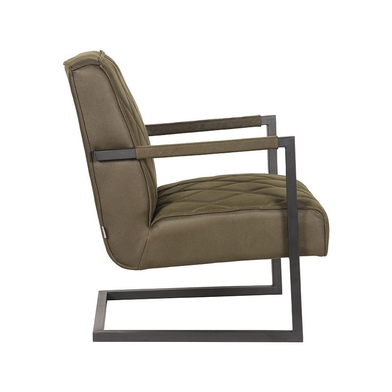 Label51 8211 Fauteuil Denmark 8211 Microvezel 8211 Army