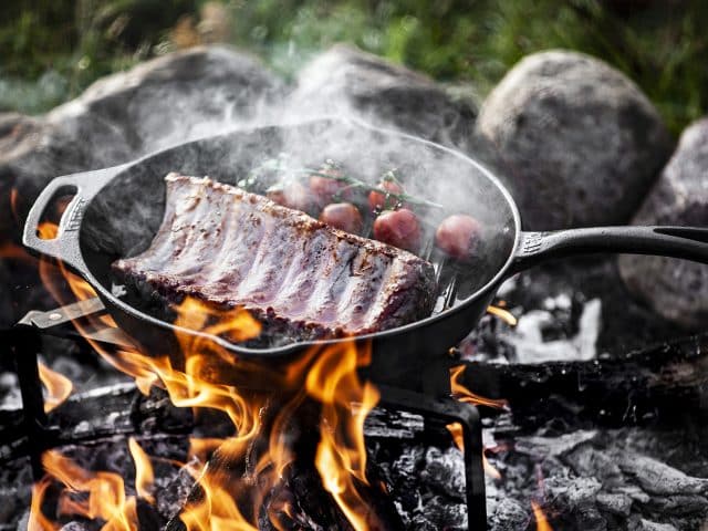 Gietijzeren Grillpan 30 Cm 5