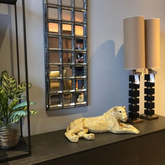 Lion deco object (Goud) - online bestellen bij Potz Wonen