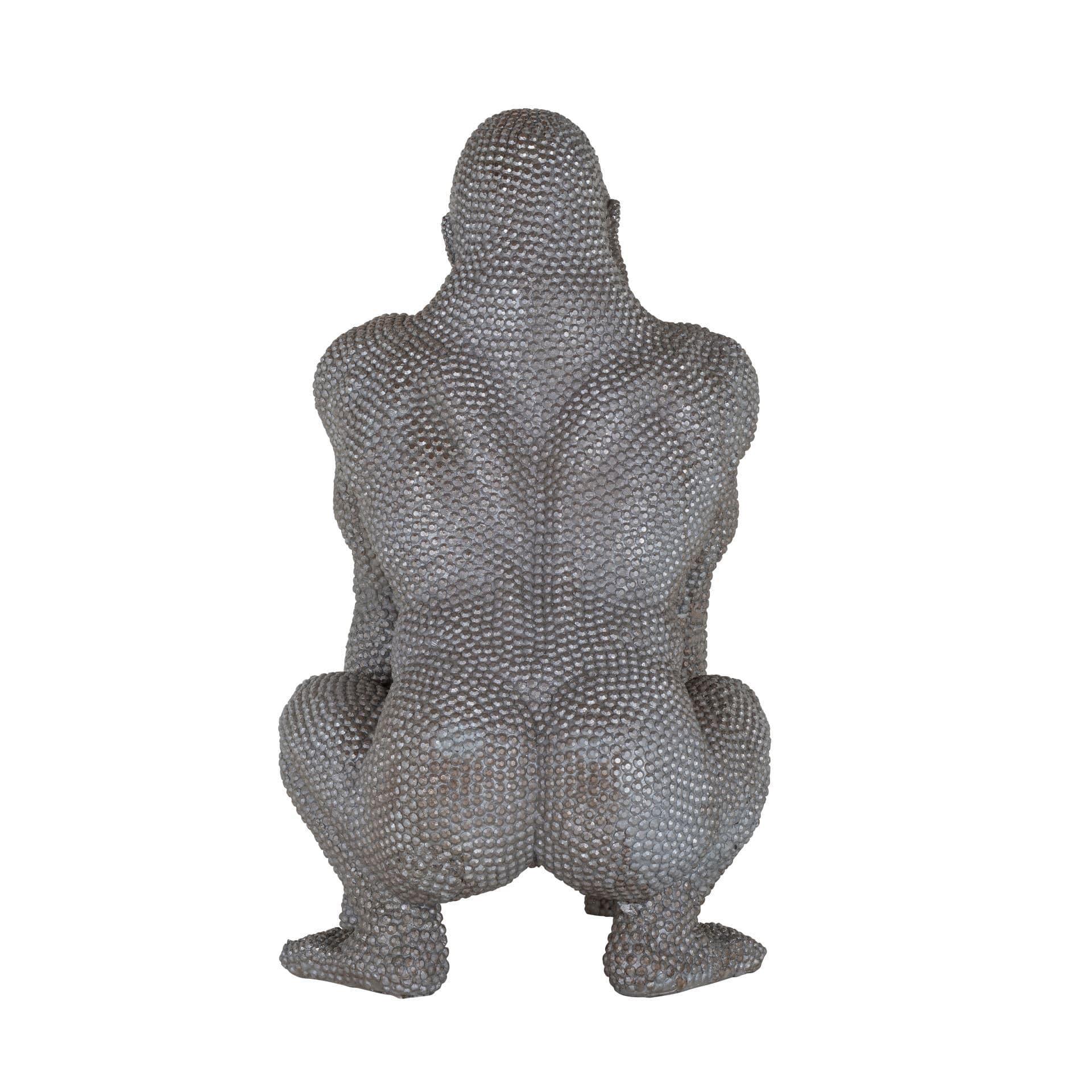 richmond Woonaccessoires Gorilla deco object (Zilver)