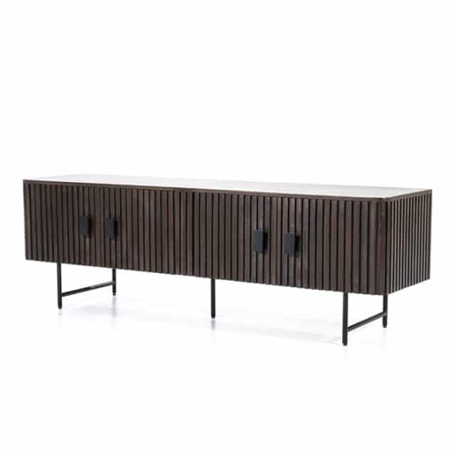 Tv Meubel Remi 4 Drs 8211 Bruin 8211 170 Cm