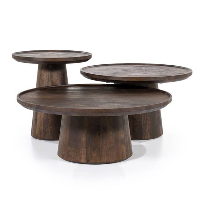 Salontafel Ron 80 215 32 8211 Bruin 8211 Eleonora