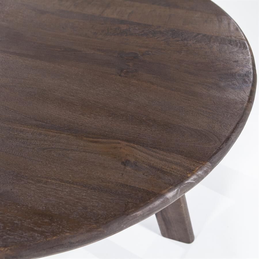 Eettafel Fynn 8211 Bruin 8211 Eleonora 8211 Rond