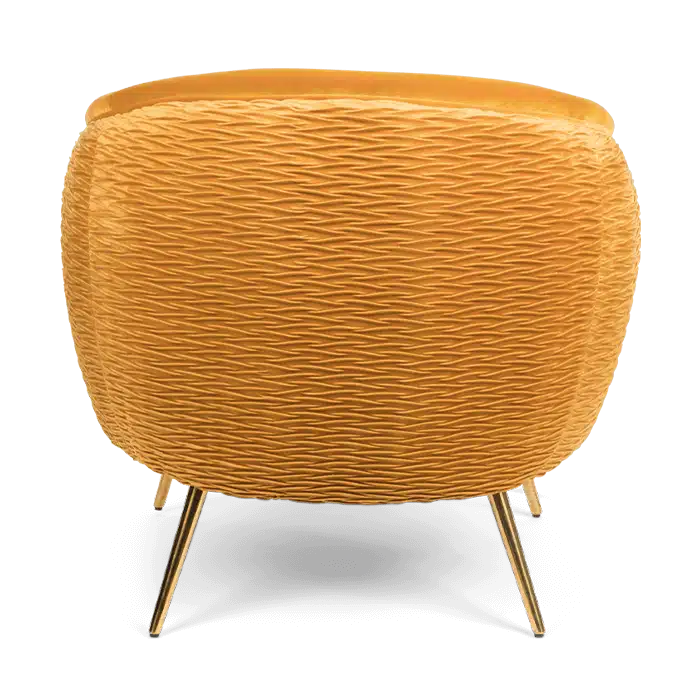 Fauteuil So Curvy 8211 Oker 8211 Bold Monkey