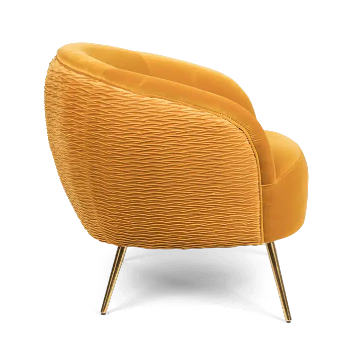 Fauteuil So Curvy 8211 Oker 8211 Bold Monkey