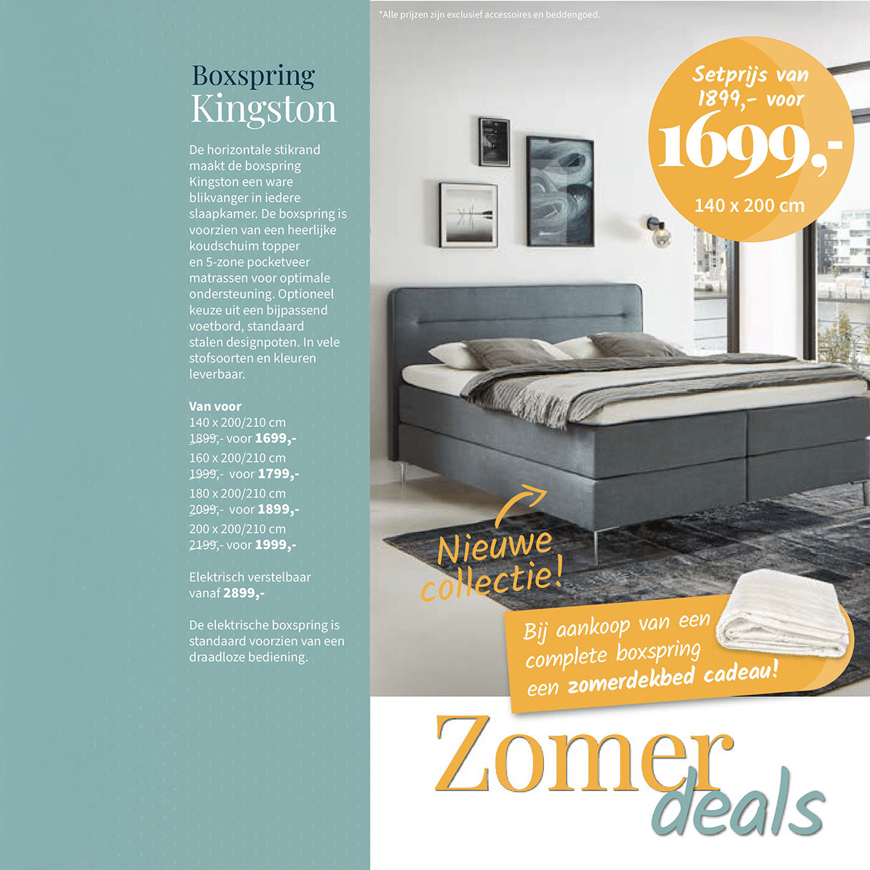 Preston Slaapcomfort Zomerfolder Image Preston Slaapcomfort Zomerfolder Image