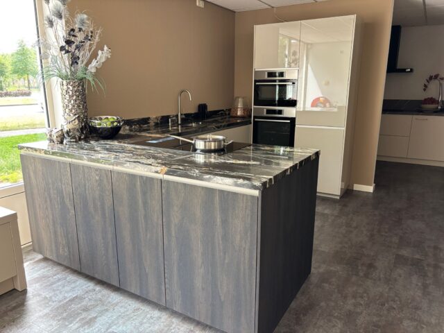 Showroomaanbieding Selectiv Edition Light Pepper Hoogglans Riva Burnt Wood