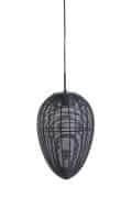 Hanglamp Yaelle 8211 26 215 41 Cm 8211 Mat Zwart 8211 Rhb Home Amp Living