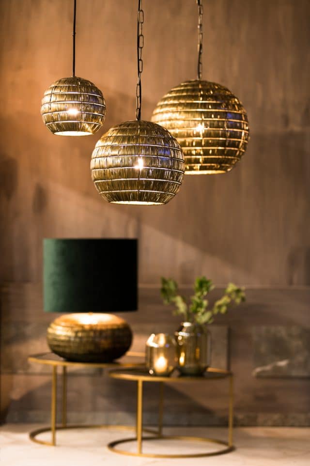Hanglamp Kymora 8211 40 215 39 Cm 8211 Antiek Brons 8211 Rhb Home Amp Living