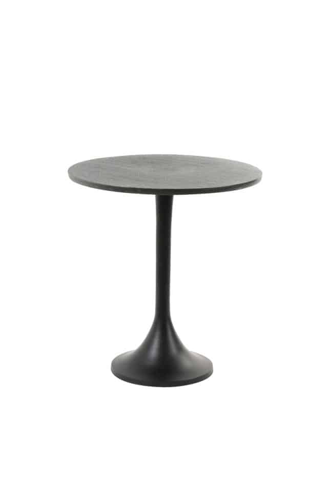 Side Table 48 215 53 Cm Rickerd Antique Black