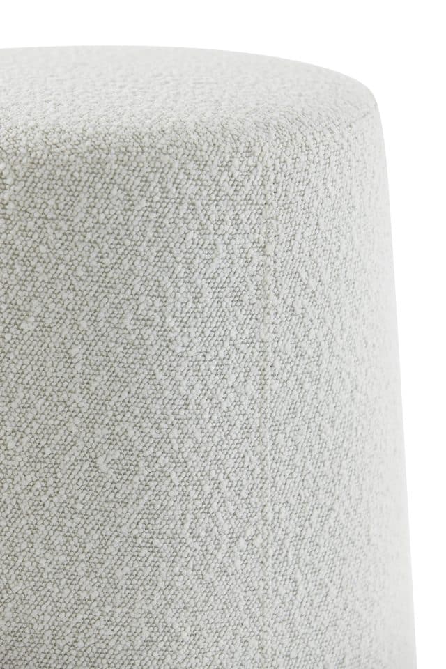 Poef Lauryn 8211 39 215 45 Cm 8211 Boucl 8211 Cream 8211 Rhb Home Amp Living