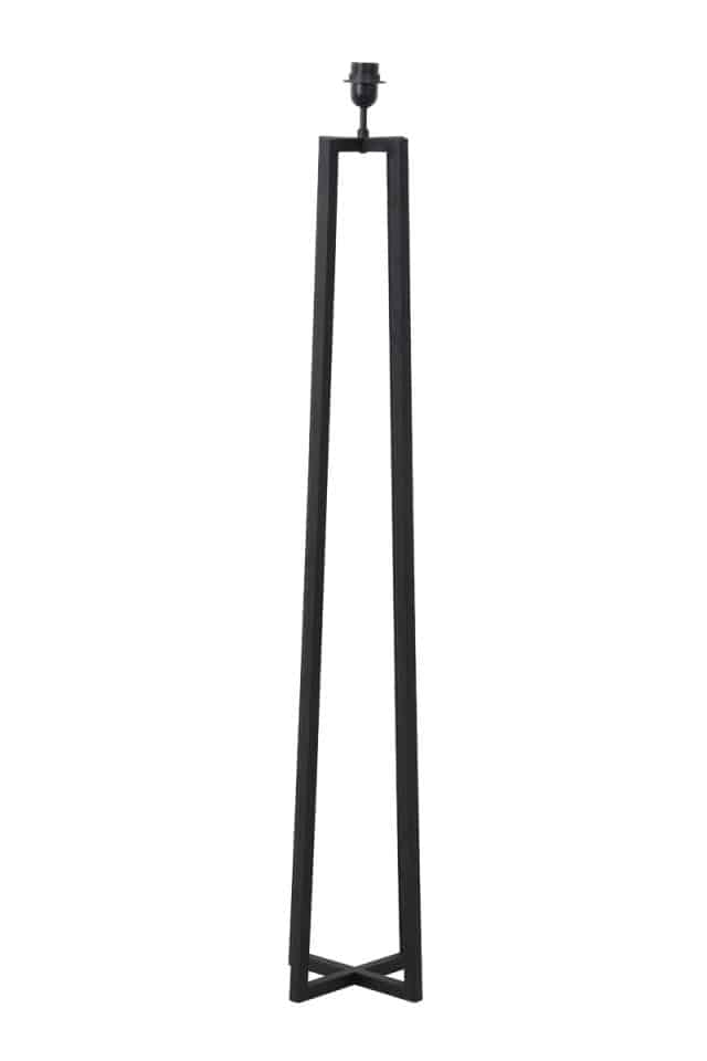 Vloerlamp Miley 8211 25x25x130 Cm 8211 Mat Zwart 8211 Rhb Home Amp Living