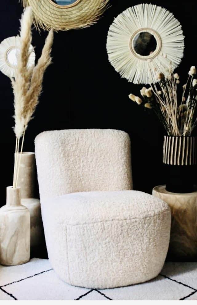 Armchair Eve 8211 Teddy Naturel 8211 Rhb Home Amp Living