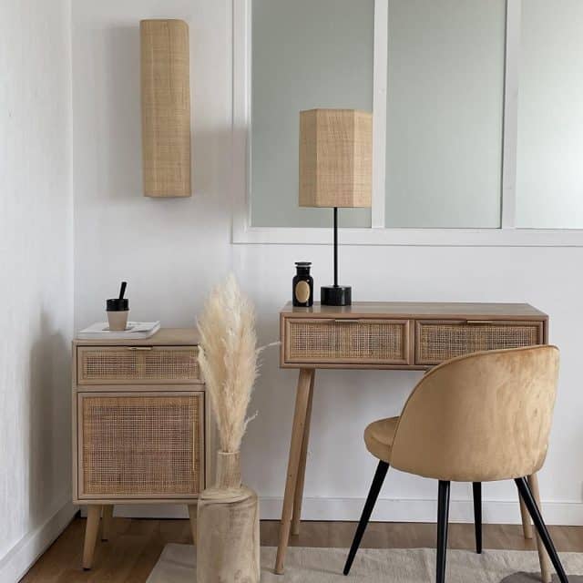 Lampenkap Wall Lamp Raffia 8211 Germain Lang 8211 Naturel 8211 Rhb Home Amp Living