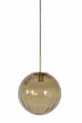 Hanging Lamp Magdala 8211 30 Cm 8211 Glas Bruin Goud 8211 Rhb Home Amp Living