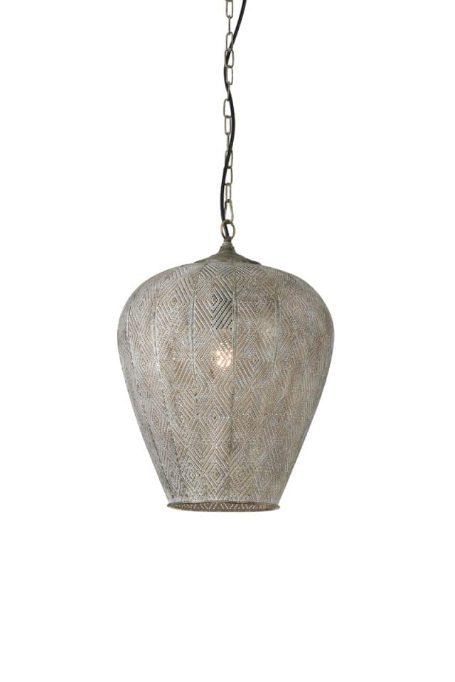 Hanging Lamp Lavello 8211 33 5 215 46 Cm 8211 Antiek Goud Wit 8211 Rhb Home Amp Living