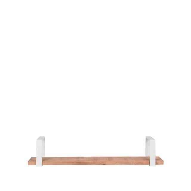 Wandplank Slam Xl Wit 8211 Mangohout 8211 Rhb Home Amp Living