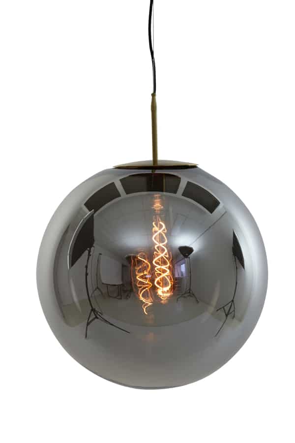 Hanging Lamp Medina 8211 48 Cm 8211 Antiek Brons Smoked Glas 8211 Rhb Home Amp Living