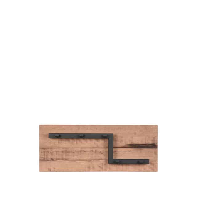 Kapstok Road M 8211 Zwart 8211 Mangohout 8211 Rhb Home Amp Living