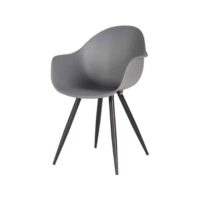 Eetkamerstoel Luca 8211 Antraciet 8211 Kunststof 8211 Rhb Home Amp Living