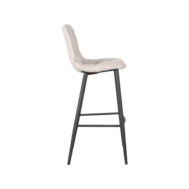 Barkruk Jelt 8211 Naturel 8211 Boucle 8211 Zithoogte 78 8211 Rhb Home Amp Living