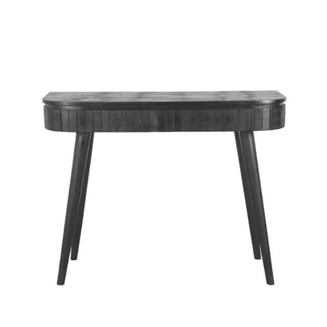 Bureau Nils 8211 Zwart 8211 Mangohout 8211 Rhb Home Amp Living