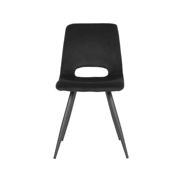 Eetkamerstoel Josh 8211 Zwart 8211 Fluweel 8211 Rhb Home Amp Living