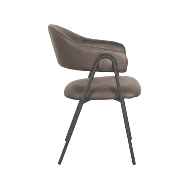 Eetkamerstoel Lowen 8211 Antraciet 8211 Microfiber 8211 Rhb Home Amp Living