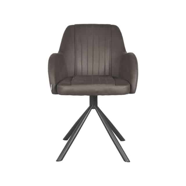 Eetkamerstoel Novi 8211 Antraciet 8211 Microfiber 8211 Rhb Home Amp Living