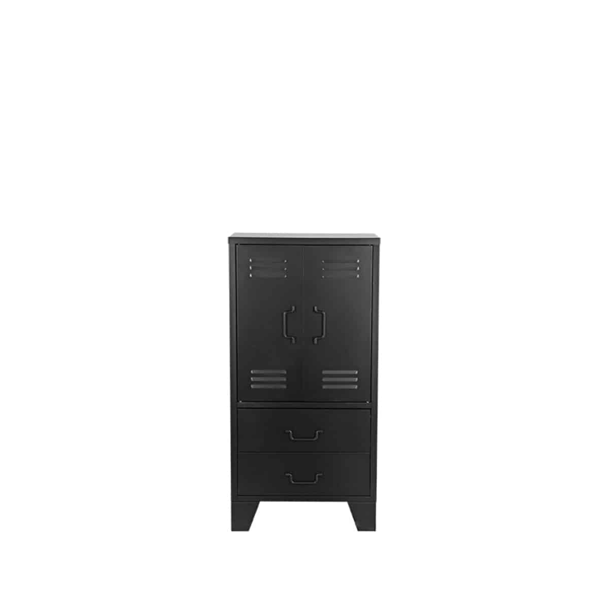Bergkast Fence 8211 Zwart 8211 Metaal 8211 2 Deurs 8211 Label51 8211 Rhb Home Amp Living