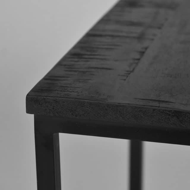 Salontafel Twain 8211 Zwart 8211 Mangohout 8211 Rhb Home Amp Living